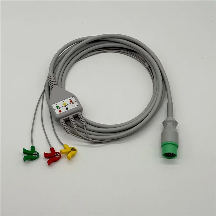 BIOLIGHT 12-Pin 3-Lead ECG/EKG Cable With Neonatal Patient Clip price