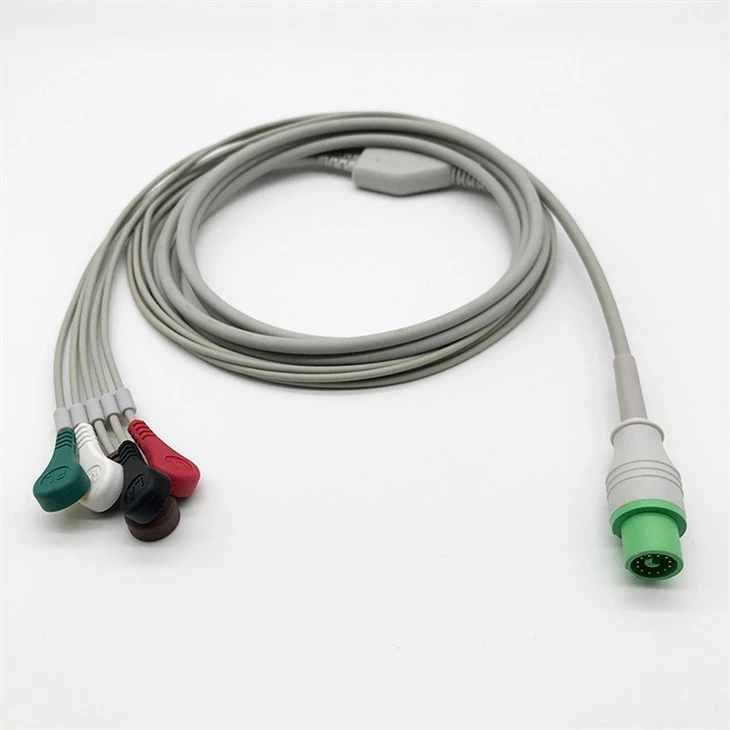 Fukuda 12-pin 5-lead ECG/EKG Cable price