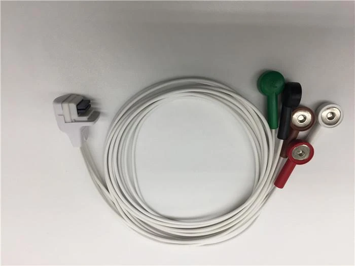Mortala ECG Cable Leadwires 5 Leads Snap