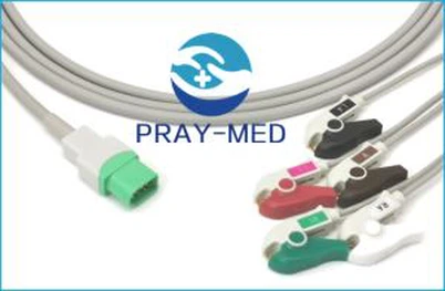 Mindray Datascope Passport 5lead EKG-kabel med blytråd