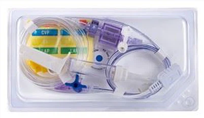 Engångs blodtryck USB-givare single connector