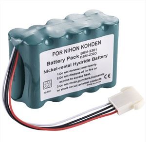 Nihon Kohden Batterier för medicinsk utrustning NI-MH