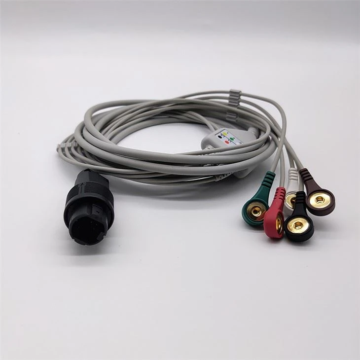 HEYER/SAADAT/SIARE ECG/EKG Cable 8 Pin