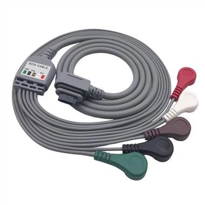 GE SEER Holter-kabel 5/7 avledningssnäpp-EKG
