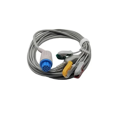 Datex Ohmeda Ecg-kabel med grip-/snäppände CB-72395R